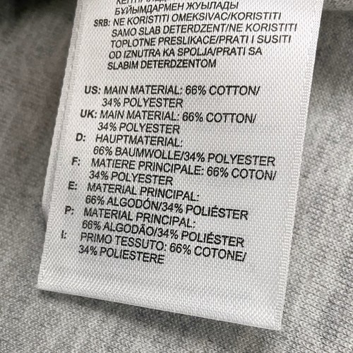 Sudadera Adidas Mujer Grande Gris Trébol Logotipo Escalón Dobladillo Ranuras Túnica Nueva con Etiquetas CD6921 - Imagen 9 de 9