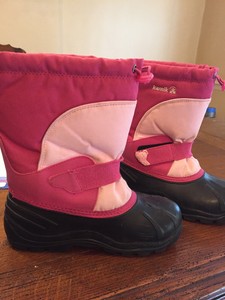kamik pink snow boots