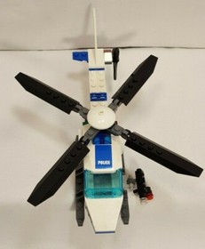 Vintage 2008 Lego #7741 City: Police Helicopter: 100% Complete w/Instructions