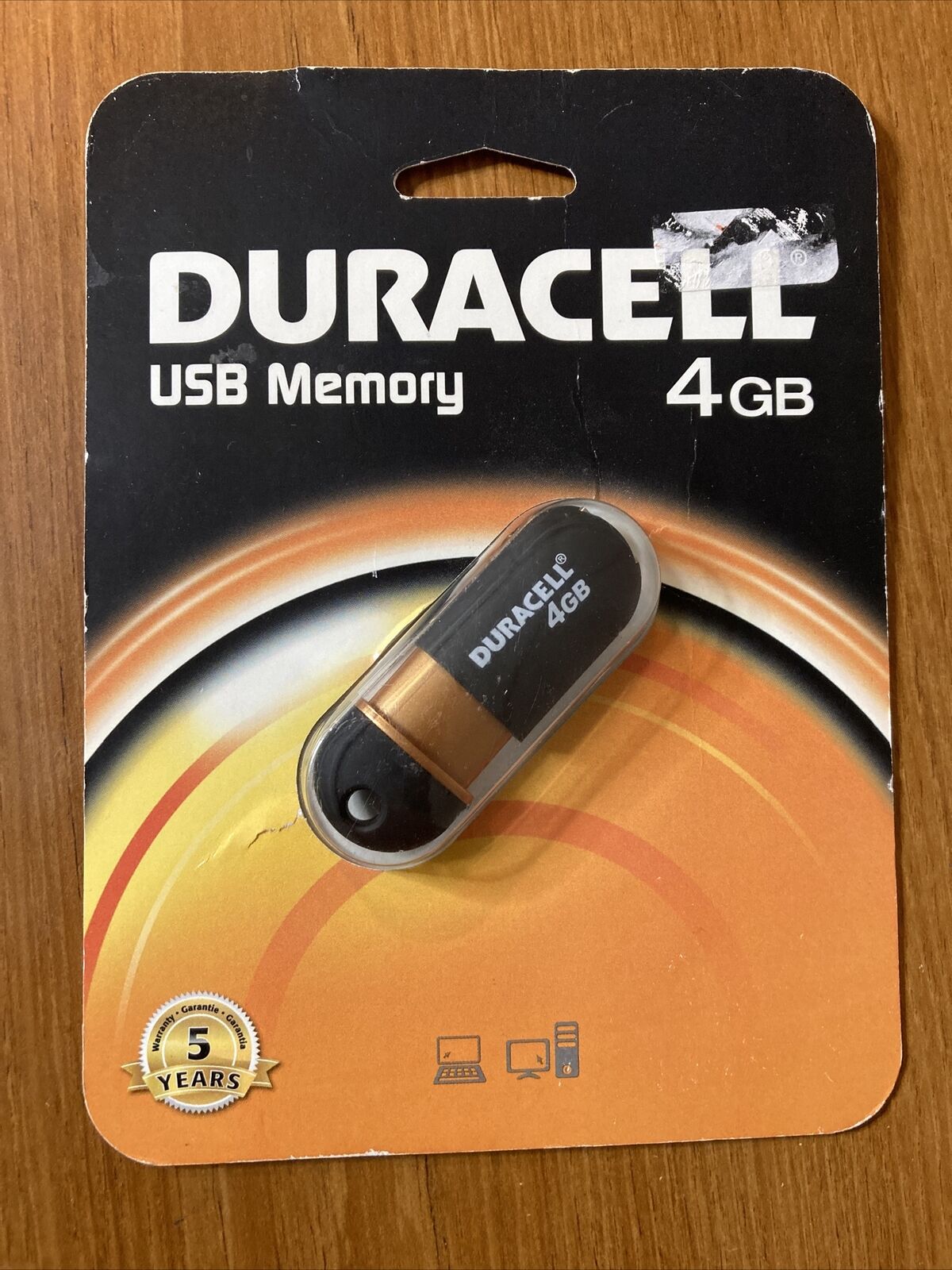 En smule halvø Nævne 4GB Duracell USB Memory Flash Drive - Brand New Sealed 804272729160 | eBay