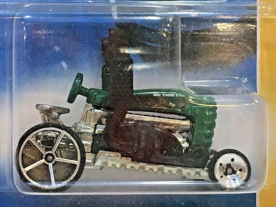 Hot Wheels 2008 nuevos modelos DRAGTOR (Tractor) 6/40 verde Foto 2 de 4