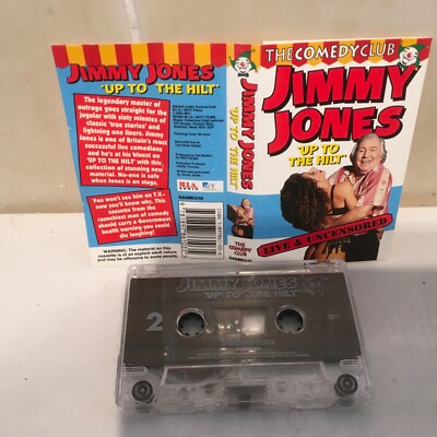 Jimmy Jones-''Up To The Hilt'-THE COMEDY CLUB-Cassette.