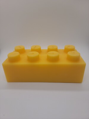 Pad Lego Candle Eight Knob Yellow 8'' x 4''