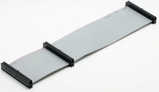 2.5 IDE 44-Pin laptop HDD hard disk Female to Female Cable F-F-F 2-Drive 12-inch