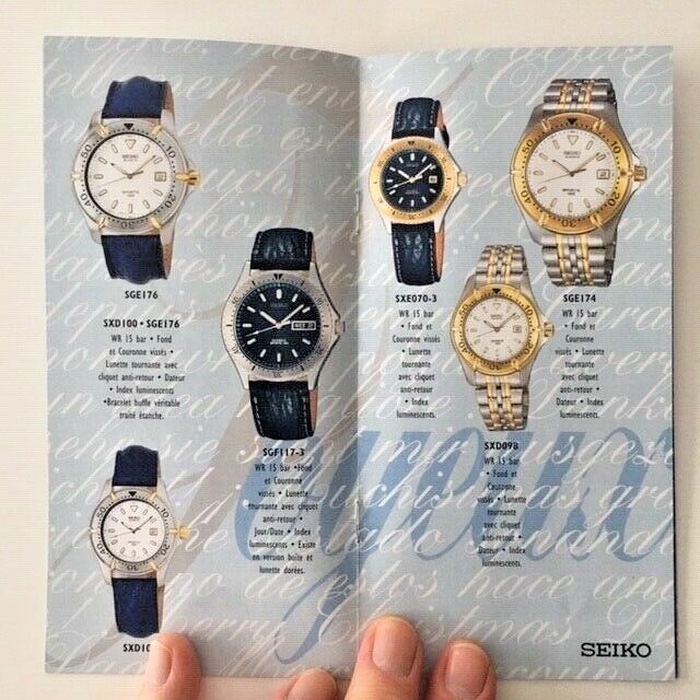 Catalogue Montres Seiko 2006/2007 – 100 Pages Avec Tarifs – Très Bon état – Collecteur, Horlogerie