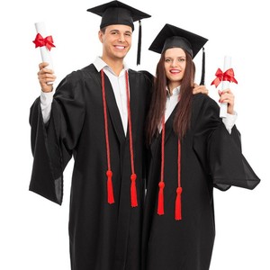 Men Women Honor Cord High School University Graduation Tassels Cap