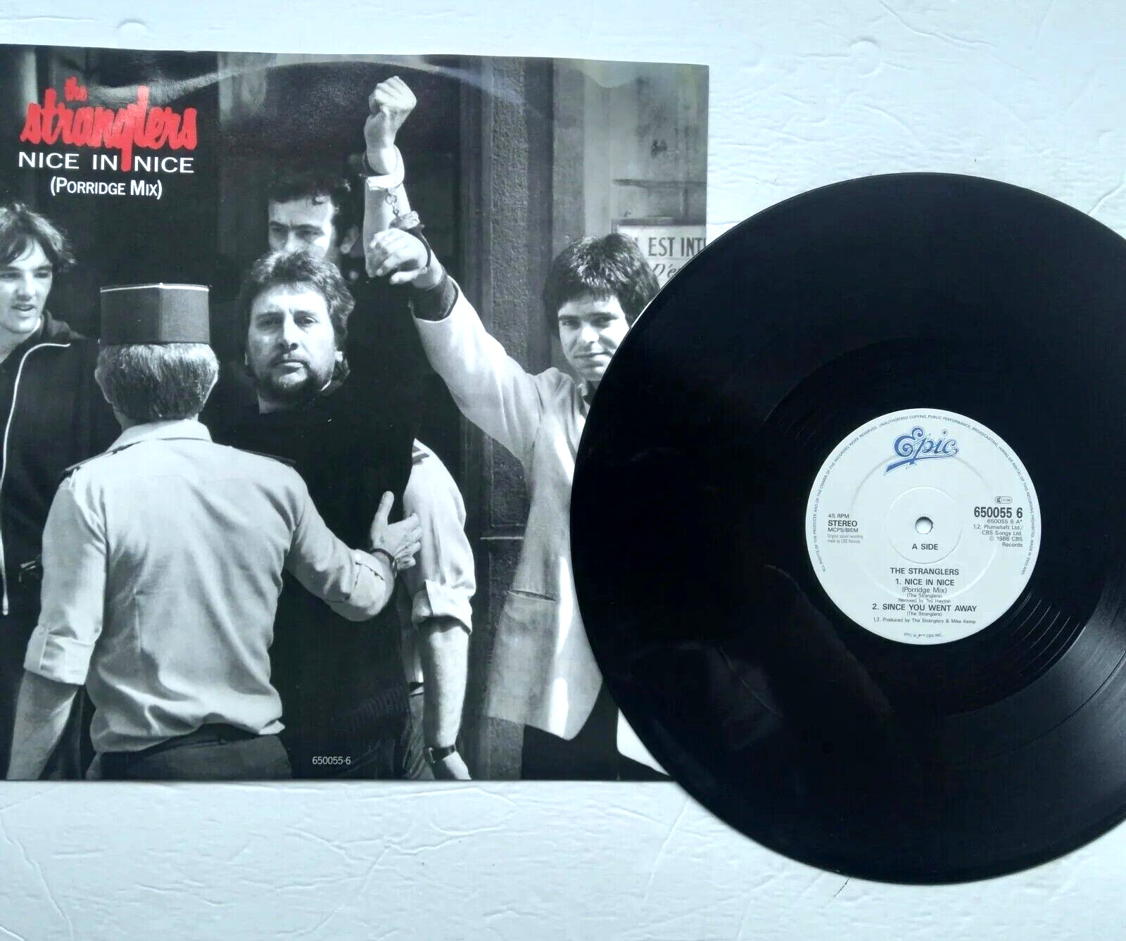 The Stranglers Nice In Nice 1986 Vtg Vinyl 12" LP Record Album NM