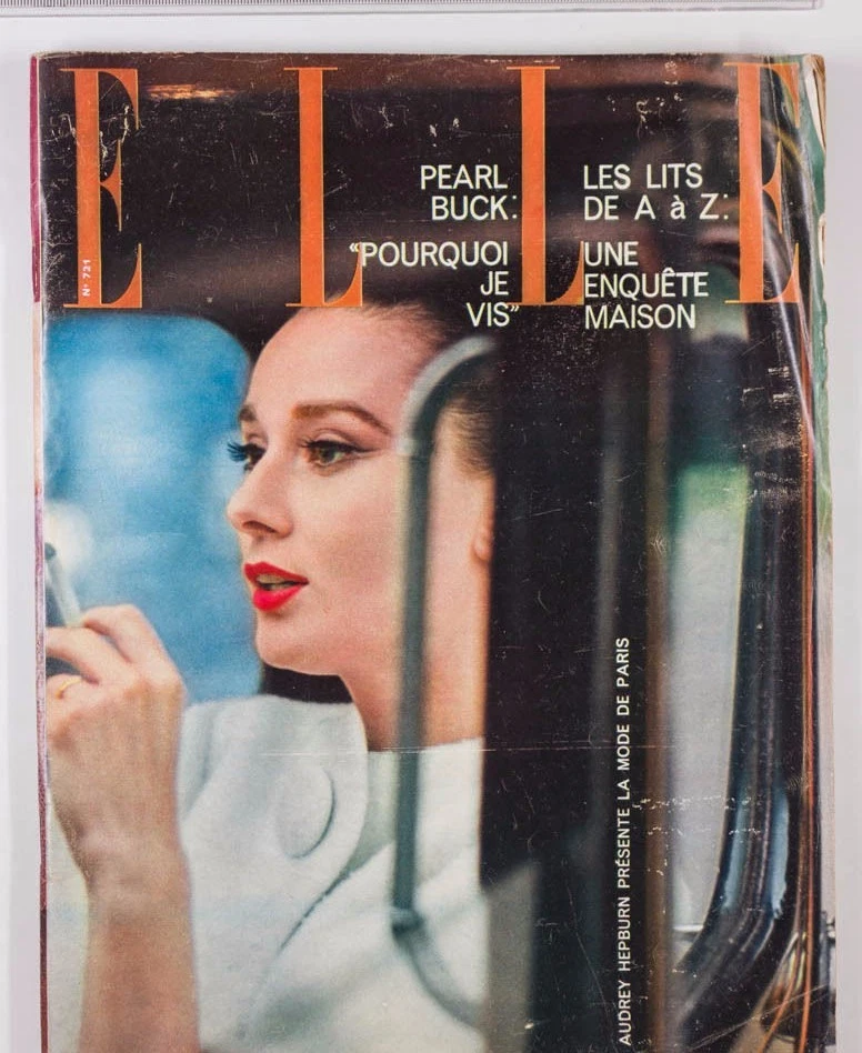AUDREY HEPBURN Jeanne Moreau RENE GRUAU Elliott Erwitt PEARL BUCK Elle Fr.  1959 | eBay