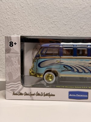 M2 Machine 1960 VW Microbus Deluxe USA Model Raw Chase 1/24 168pcs