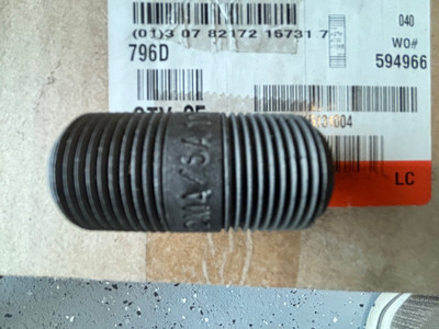 25 PC LOT NEW IN BOX   1'' X 2'' Black Pipe Nipple Sch Xxh SEAMLESS CAPITOL MFG.