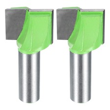 2stk Oberflächereinigungsfräser 1/2" Schaft Hartmetall, 1-1/16" Dm. 25/32" Tiefe