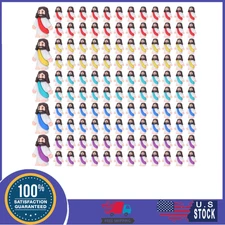 Barydat 200 Mini Jesus Figurines Bulk Tiny Rubber Toys for Easter, Baptism, Chur
