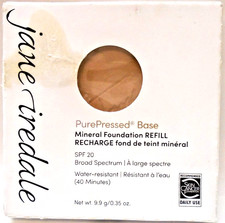 Jane Iredale Pure Pressed Base Mineral Foundation Refill Satin New Stained Box