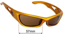SFx Replacement Sunglass Lenses fits Smith Folsom - 57mm Wide