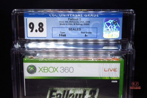 CGC 9.8 A+ - Fallout 3 "DNSB" impresión temprana Xbox 360 2008 ¡NUEVO! - ¡RARO! - Imagen 6 de 7