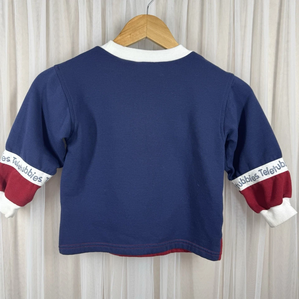 Sudadera Vintage Niños Teletubbies Cuello Redondo Talla Pequeña Foto 3 de 4