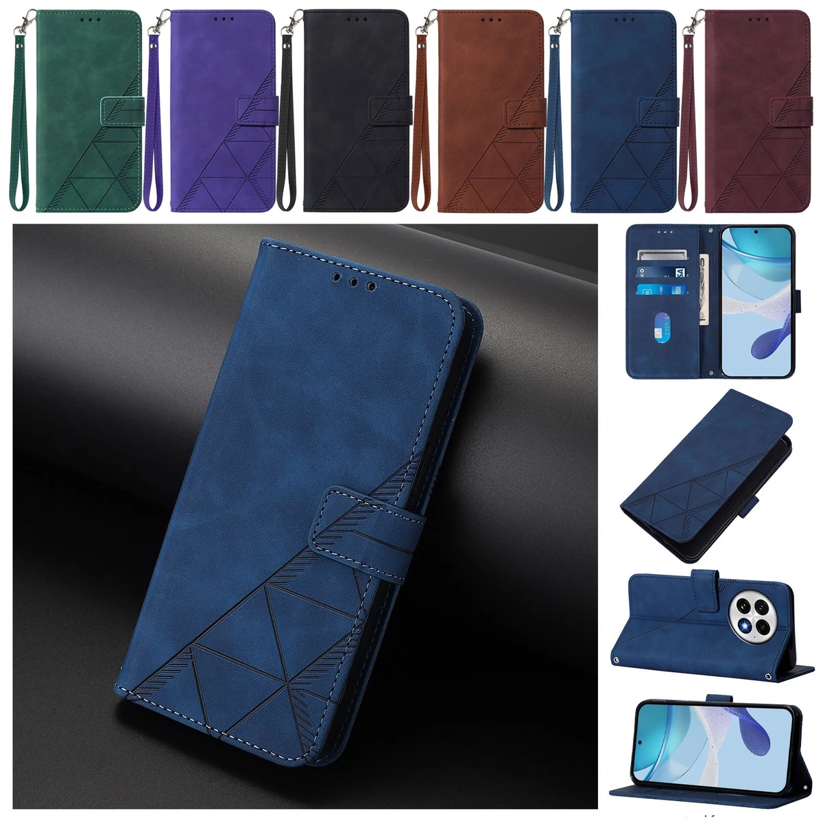 Custodia In Pelle PU Per Oneplus 6 – Cover Sottile Con Design Girl, Morbida E Colorata - 3