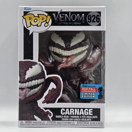 Funko Pop! Marvel Venom Carnage #926 2021 Fall Convention