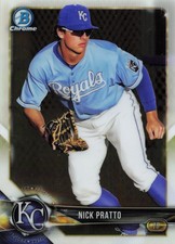 2018 Bowman #BCP81 Nick Pratto Chrome Prospects