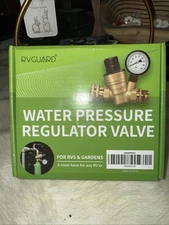 Water Pressure Regulator  Valve For RV Lead-free Brass 3/4"  By RVGUARD
