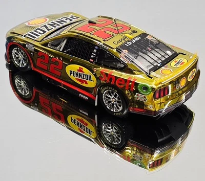 Action Lionel 1/24 Joey Logano 2024 Phoenix Win NASCAR - Colore Cromato - Edizione Limitata