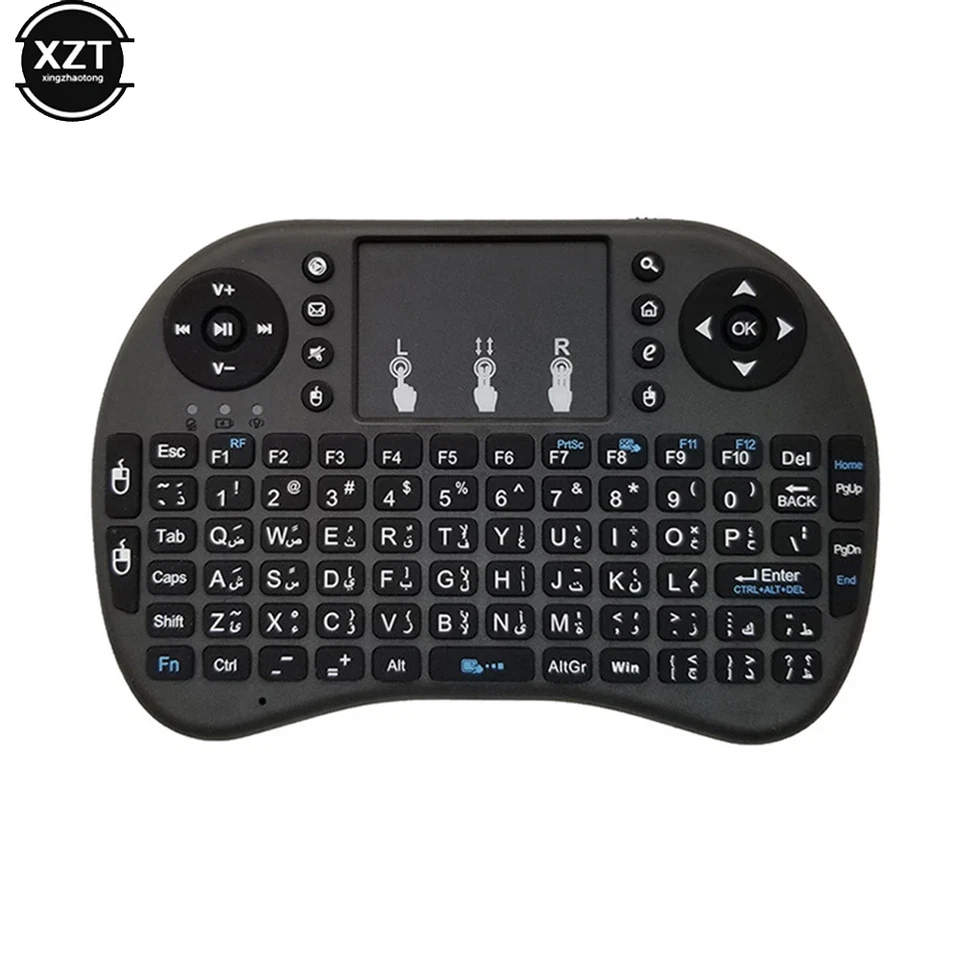 Mini Teclado Inalámbrico Portátil Panel Táctil para Android Smart TV Box PC Laptop - Imagen 2 de 4