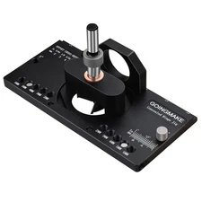 Concealed Hinge Jig All Metal with Dust Vacuum Adapter Concealed Door Hinge J...
