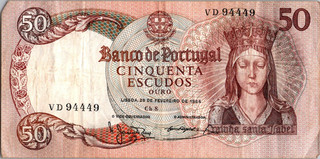 PORTUGAL 1964 50 ESCUDOS