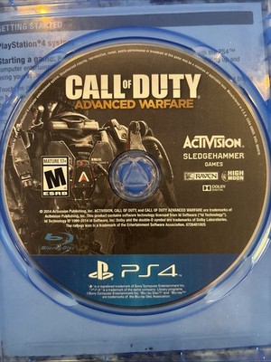 Call of Duty: Advanced Warfare (Sony PlayStation 4, 2014) Disc & Case (wrong Cas