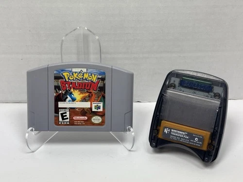 New ListingPokemon Stadium (Nintendo 64 N64, 1999) With Transfer Pak | Authentic, Tested