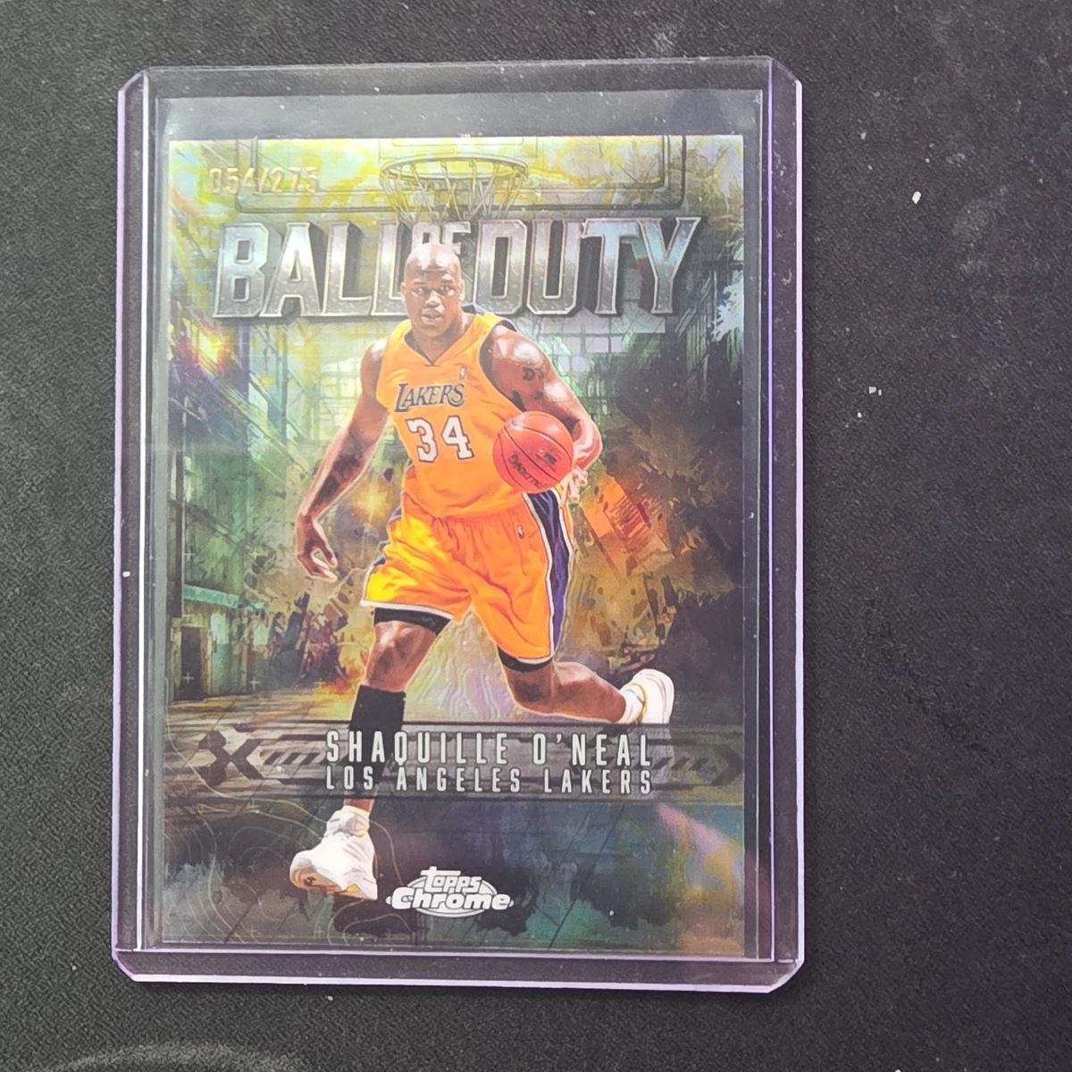 Topps Shaquille O'Neal Basketball Serial Numbered Sports Trading
