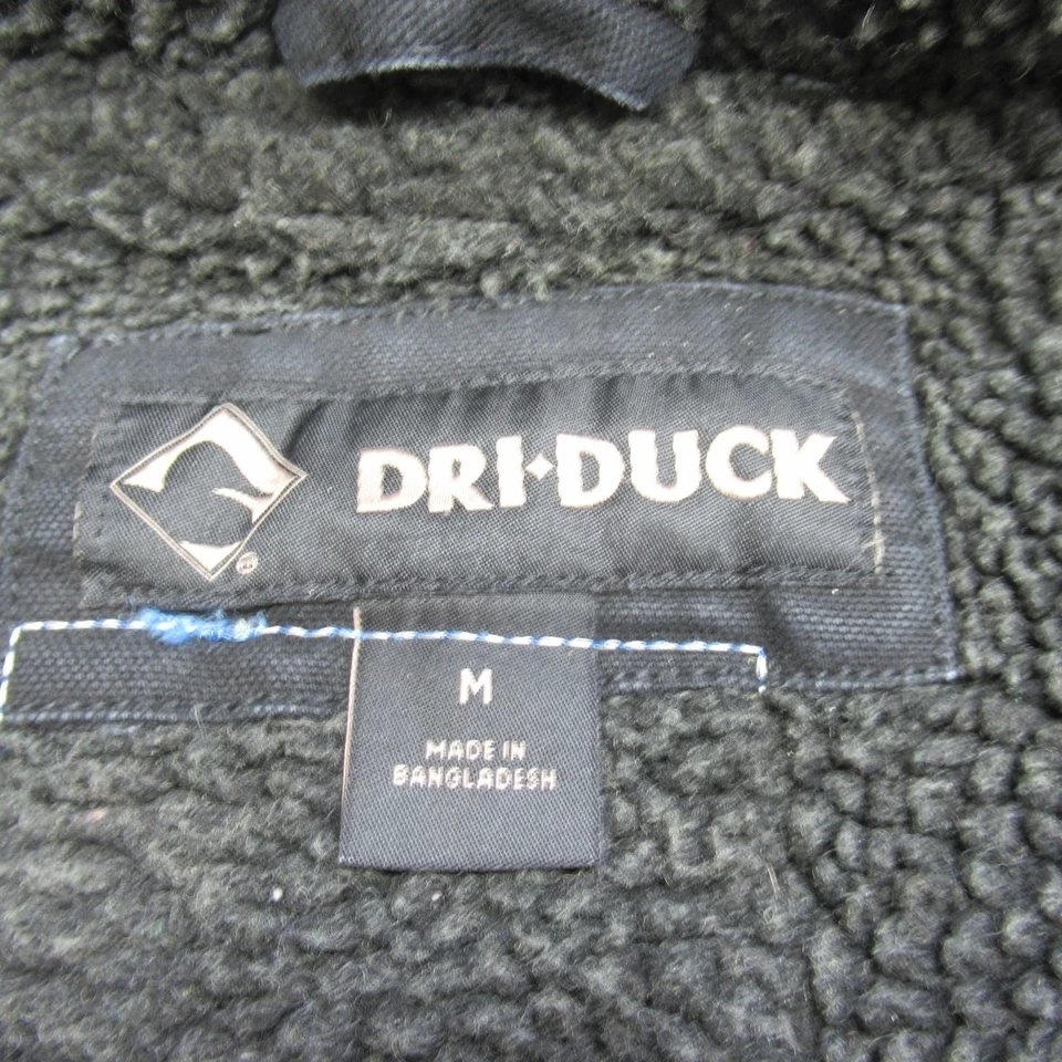 Chaleco DRI DUCK Para Hombres Gris Medio Lona Edredón Forrado Aislado Bandera Trabajo Resistente Foto 4 de 4