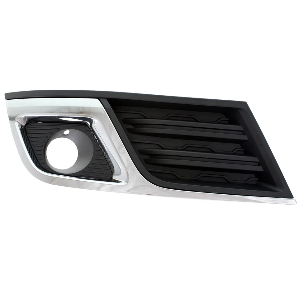 Juego de embellecedores de luces antiniebla para Chevy Traverse 2013-17 izquierda y derecha negro y cromo 2 piezas Foto 2 de 4