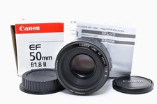 Canon EF 50mm f/1.8 II Lens, Portrait Prime, Used, Original Box