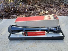 Bausch & Lomb Balvar Rifle Scope 2.5-8x Vintage in Box W Cover Rings & Mount (E)