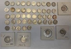 1946-1964 90% SILVER ROOSEVELT DIMES ROLL 50 COIN LOT- MIXED DATES AND MM