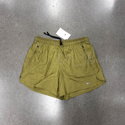 Nike Men Dri-Fit Stride Running Division 5'' Shorts FN3391-307 PacificMoss Size M