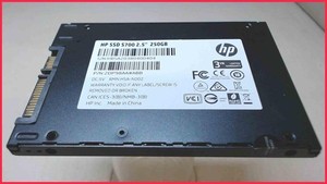 HDD SSD Festplatte  250GB HP SSD S700 2.5" SATA (38882h)