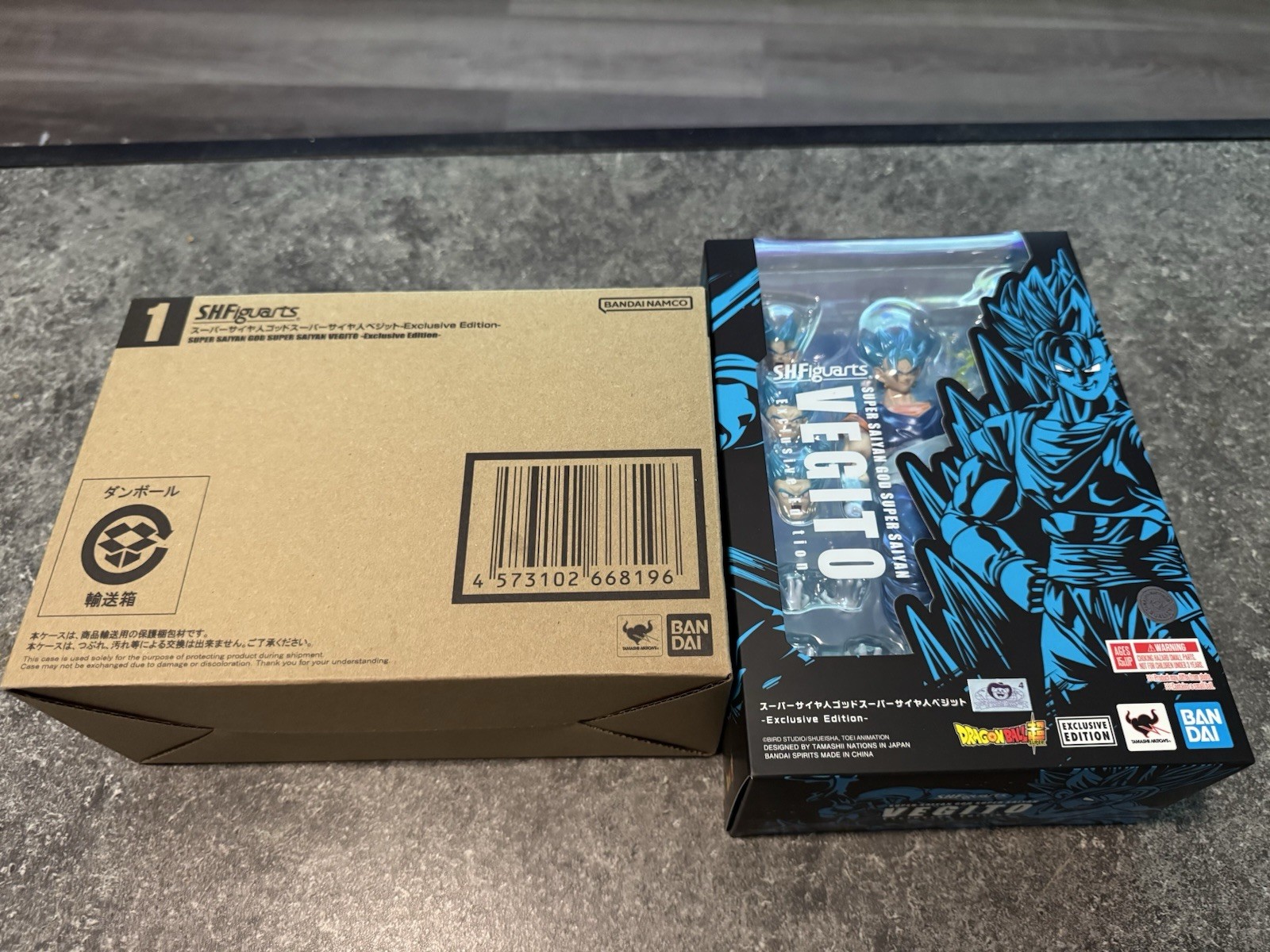 S.H.Figuarts - Super Saiyan God Super Saiyan Vegito - NYCC 2024 Exclusive Sealed