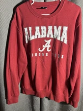 Colosseum Athletics Alabama Crimson Tide Sweatshirt Size Large