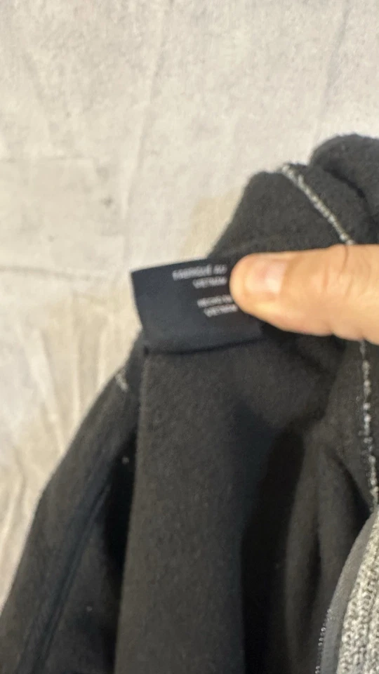 Sudadera con Capucha Spyder Boundless Para Hombre Mediana 1/4 Cremallera Pullover Forrado de Vellón Gris Brezo Foto 3 de 4