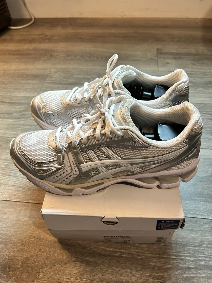 Asics Gel Kayano 14 JJJJound “Silver White” Size 12 - Image 3 of 4