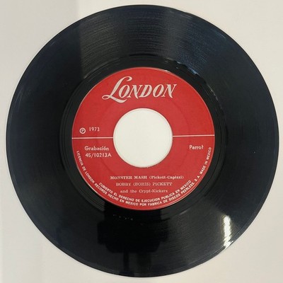 BOBBY (BORIS) PICKETT & THE CRYPT-KICKERS - MONSTER MASH - 1973 MEX 7'' SINGLE