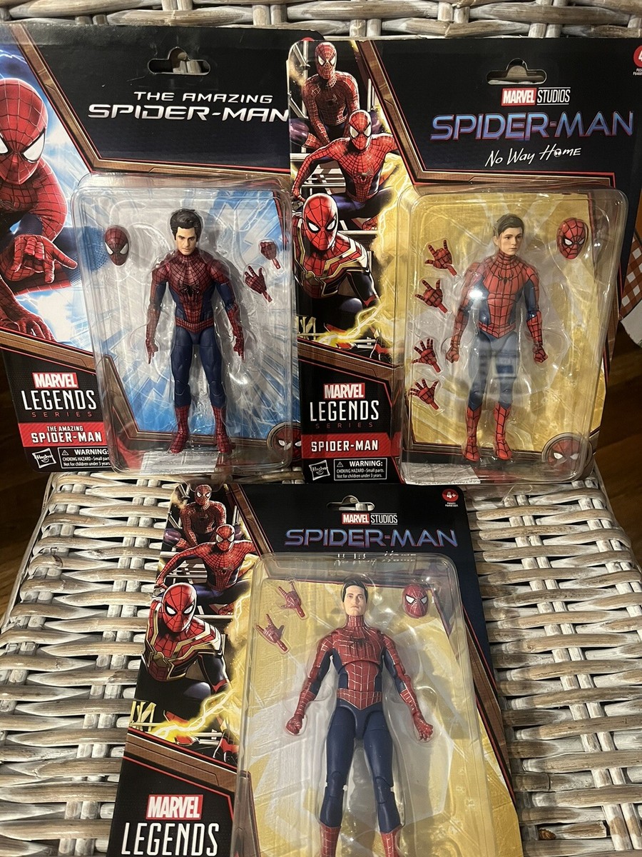 マーベルレジェンド スパイダーマン3点セット No Way Home Hasbro Marvel Legends Series Spider-Man: No Way Home Pack