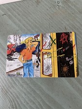 GERMANY TELEKOM PHONE CARD VANDALISM 12 DM Germany PhoneCard Rare 96