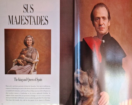 VOGUE UK April 1986 CECILIA CHANCELLOR Beaton Royal THE QUEEN'S 60TH BIRTHDAY - Bild 8 von 12