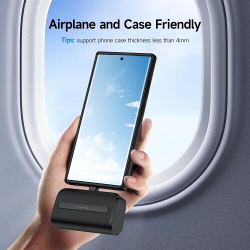 NEWDERY 6600mAh USB-C Power Bank – Mini Fast Charger for Galaxy, Pixel, Android - Picture 7 of 13