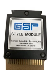 GSP GERBER SCIENTIFIC Style Module Style Level E (7c) 8C