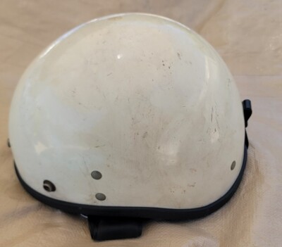 Vintage Buco Traveler Motorcycle Half Helmet Adjustable Headband