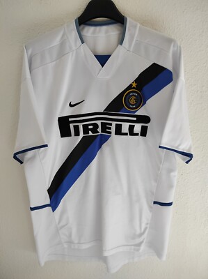 INTER MILAN 2002-2003 Vieri 32 Pirelli camiseta shirt trikot